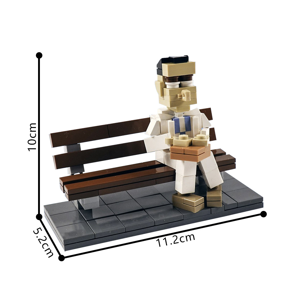 MOC Forrest Gump Bir Kutu Çiko - Junk Food Snacks incelemesi ve fiyatı