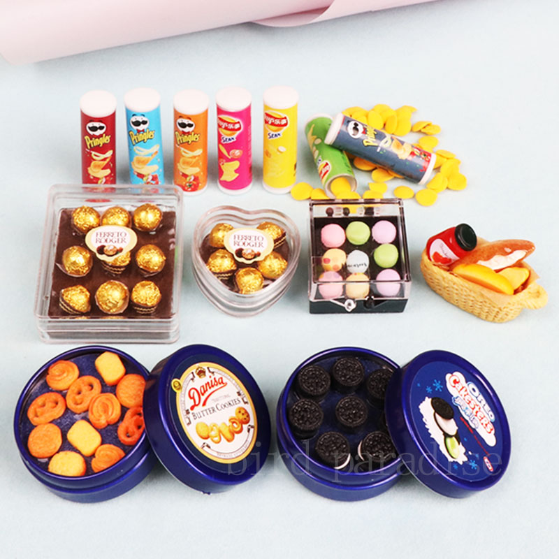 1/6 Miniatrue Bebek Gıda Mini  - Junk Food Snacks incelemesi ve fiyatı