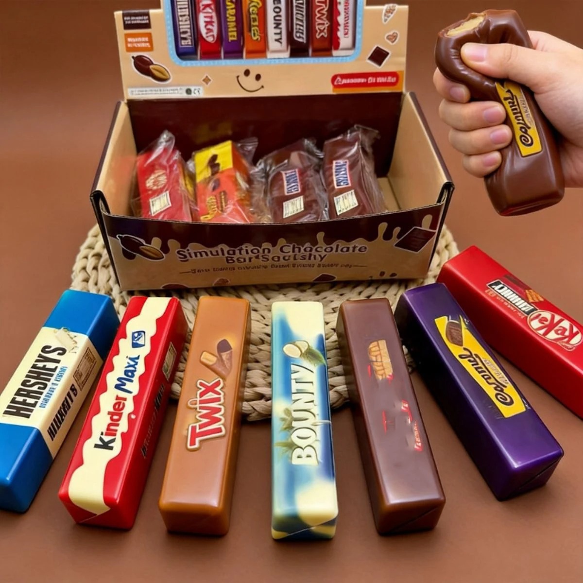 1-8 Adet Simülasyon Çikolata T - Junk Food Snacks incelemesi ve fiyatı